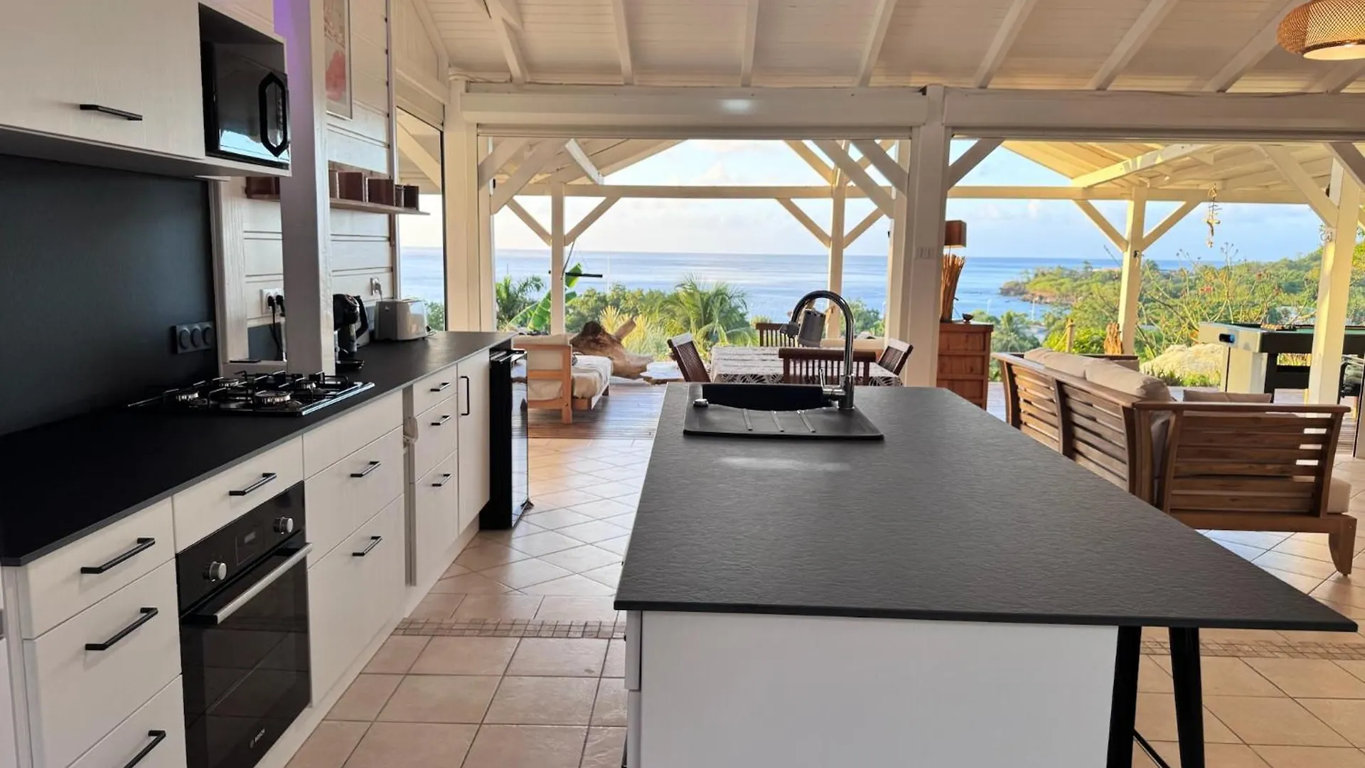 Villa Franco - Plage De Leroux A 600M - Vue Mer Exceptionnelle Deshaies Guadeloupe