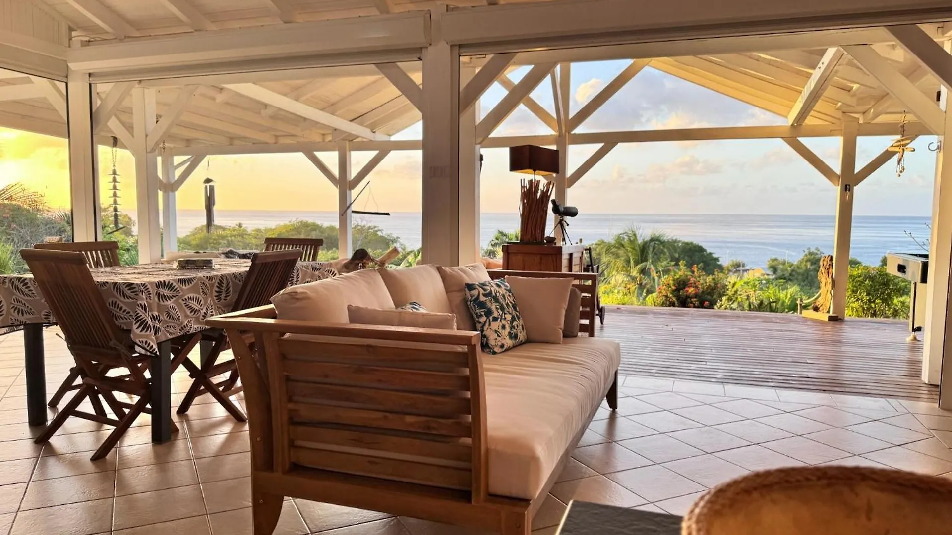 Villa Franco - Plage De Leroux A 600M - Vue Mer Exceptionnelle Deshaies Guadeloupe