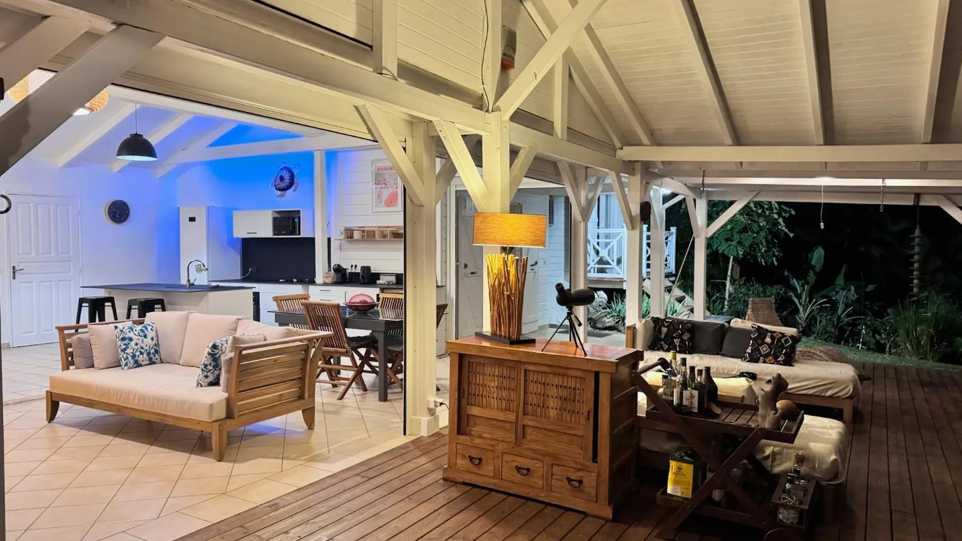 Villa Franco - Plage De Leroux A 600M - Vue Mer Exceptionnelle Deshaies 0*,  Guadeloupe
