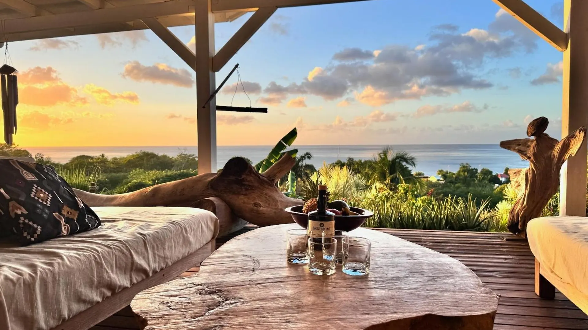 Villa Franco - Plage De Leroux A 600M - Vue Mer Exceptionnelle Deshaies Guadeloupe