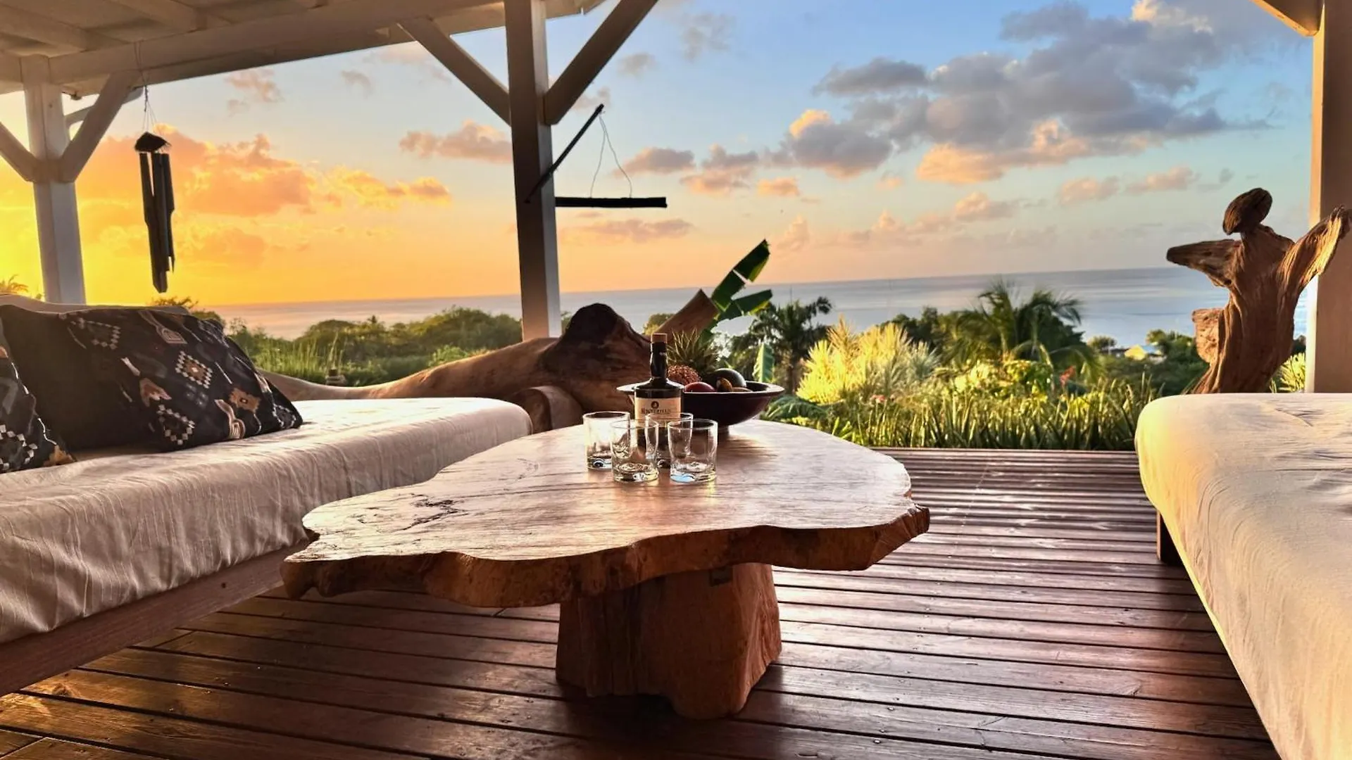 Villa Franco - Plage De Leroux A 600M - Vue Mer Exceptionnelle Deshaies 0*,
